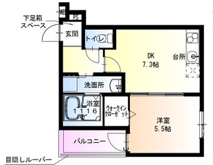 フジパレス沢ノ町駅南の物件間取画像